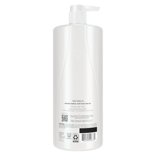 Nexxus_Clean_&_Pure_Shampoo_Detox_for_Professional-Level_Silicon,_Sulfate_&_Paraben_Free_Hair_Care_Powered_by_CLARIFIX_BALANCER_Technology_with_Lactic_Acid_33.8_oz