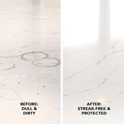 Weiman Quartz Countertop Cleaner and Polish (2 Pack w/Micro Towel) Clean and Shine Your Quartz Countertops Islands and Stone Surfaces with Ultra Violet Protection