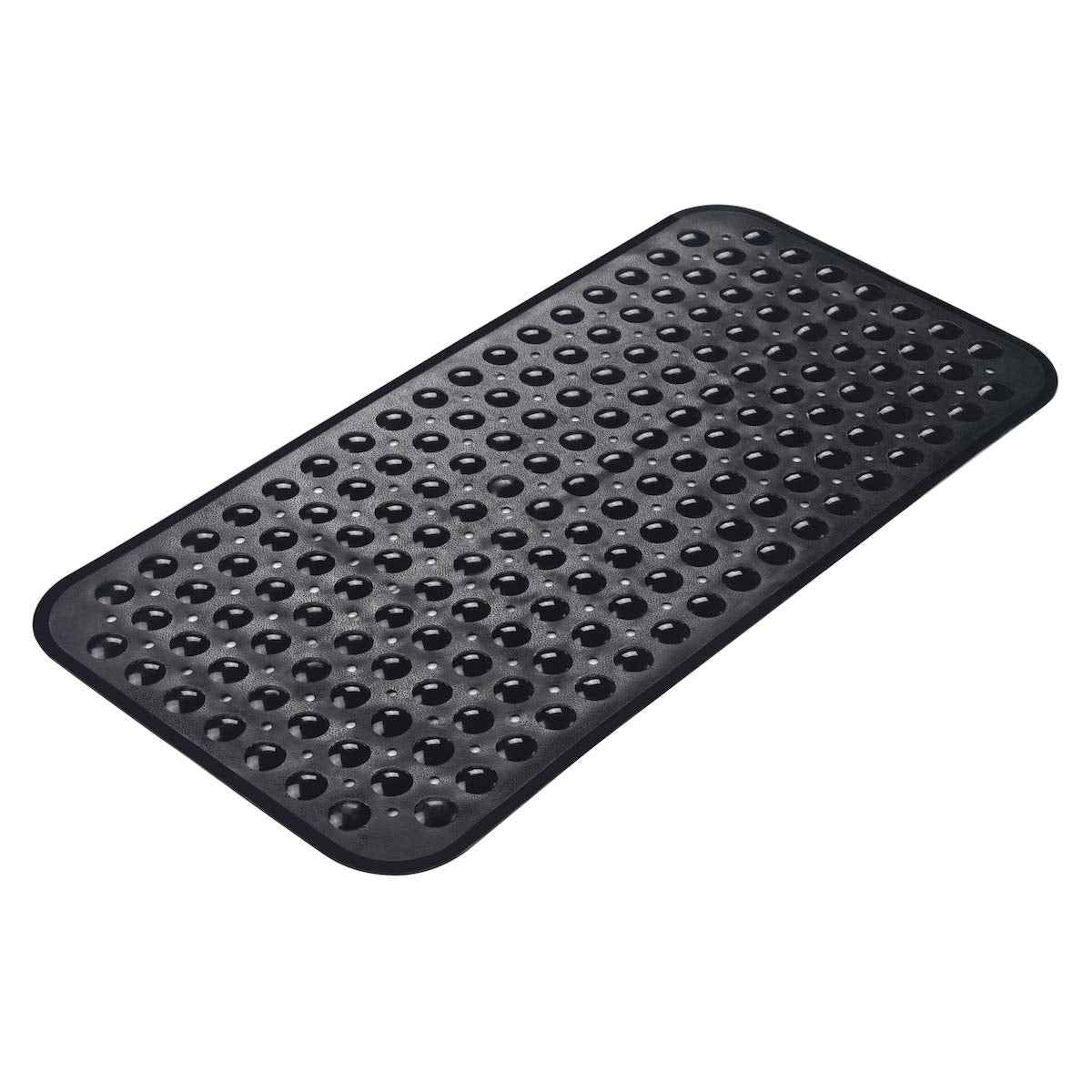 AmazerBath Bath Tub Mat, Medium Size 27.6 x 15 Inches Non-Slip Shower Mats with Suction Cups and Drain Holes, Bathroom Bathtub Mats Machine Washable