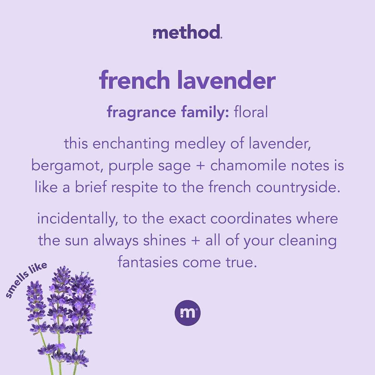 Method All-Purpose Cleaner Spray, French, Perfect for Most Counters, Tiles and More, 28 Fl Oz