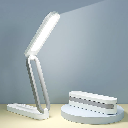 LED_Desk_Lamp_for_Office_Home_&_Battery_Operated_Lamp_Rechargeable_Lamp_Foldable_&_Portable_Light,_LED_Desk_Light_Strip,_3_Brightness_Dimmable_Small_Desk_Lamp_Wireless_Reading_Lamp_(White)