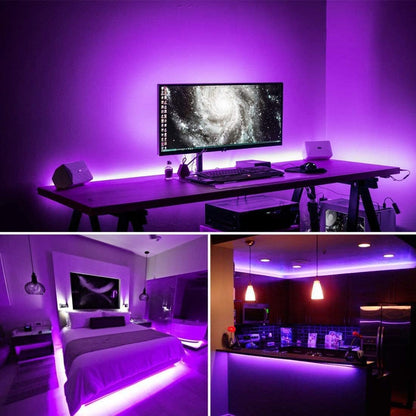 20_ft/40_ft_Led_Black_Light_Strip_Kit,_12V_Flexible_Blacklight_Fixtures,_Non-Waterproof