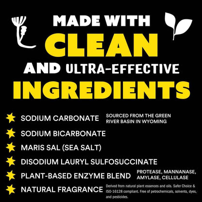 Molly's Suds Active Wear Laundry Detergent | Extra Strength Sport Laundry Powder, Stain Fighting for Performance Fabrics and Sensitive Skin | 120 Loads