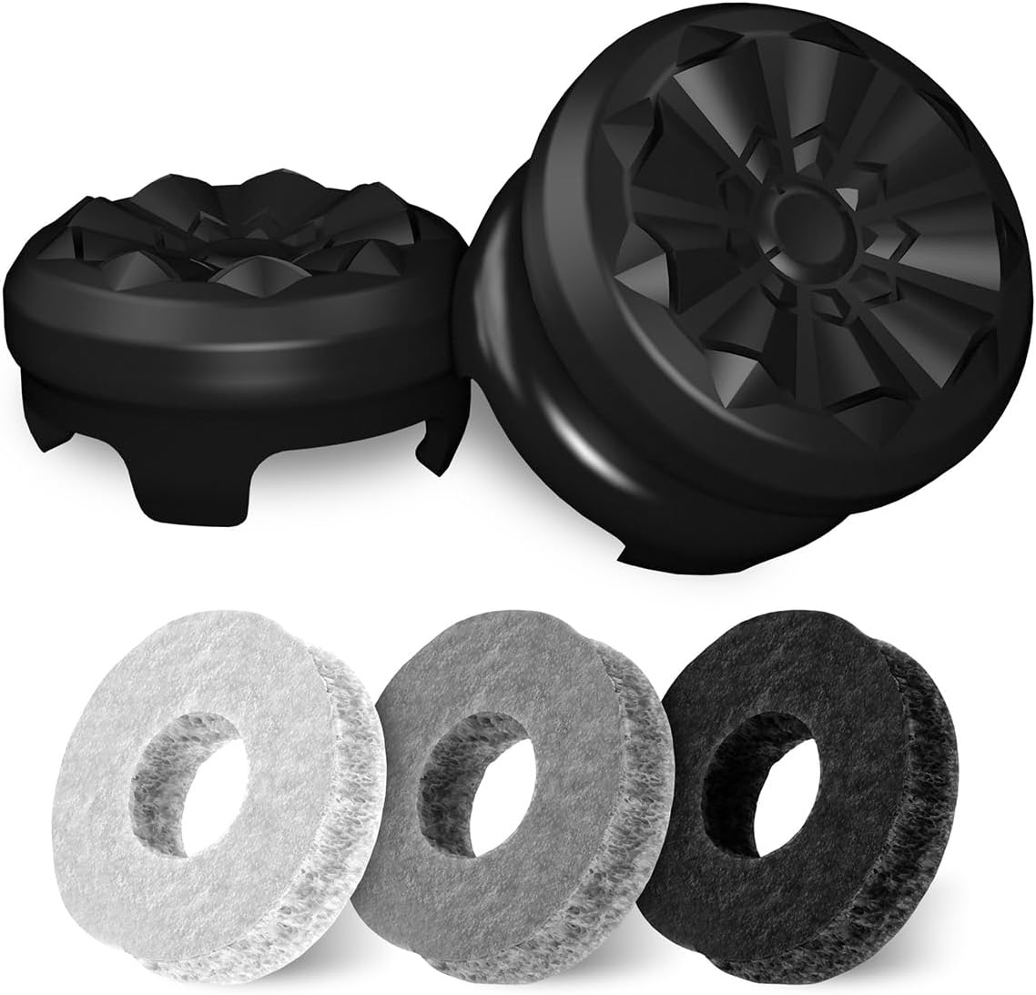KontrolFreek_Aim_Boost_Kit_for_PlayStation_5_(PS5)_and_PlayStation_4_(PS4)_Controller_|_Includes_Performance_Thumbsticks_and_Precision_Rings_|_Black_Galaxy_Edition
