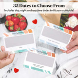 Romantic & Fun Scratch Off Date Night Ideas Card Game, Perfect Couple Gifts for Her or Him, Couple Gifts for Boyfriend, Girlfriend, Wife, Husband, Engagement, Birthday or Anniversaries