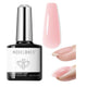 0.33 Fl Oz (Pack of 1) - Nude Pink Glitter Rubber Base Coat