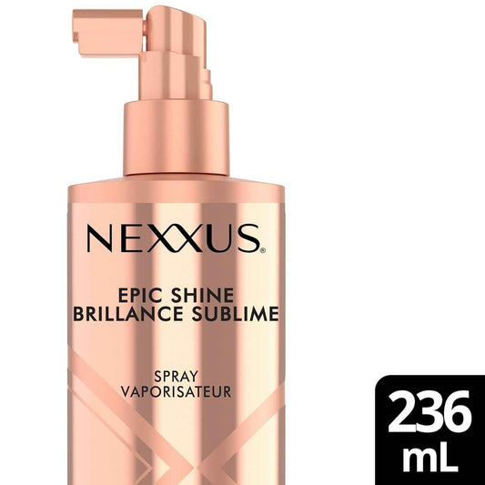 Nexxus Styling Sleek Polish Hair Heat Protectant Anti-Humidity Spray Hair Care Powered by STYLEPROTECT Technology 8 oz