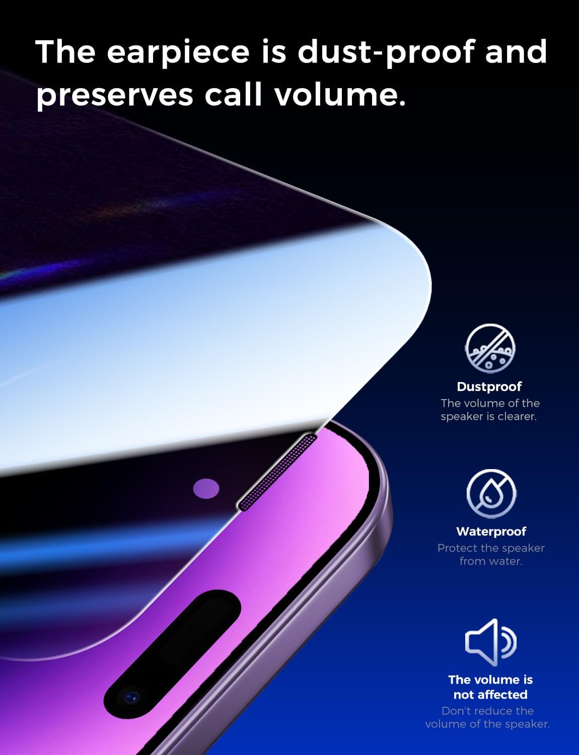 MAGIC_JOHN_2_Pack_for_iPhone_14_Pro_Max_6.7_inch_Privacy_Tempered_Glass_Screen_Protector,_Auto_Dust-Elimination_Installation,_Easy_Installation,_Bubble_Free