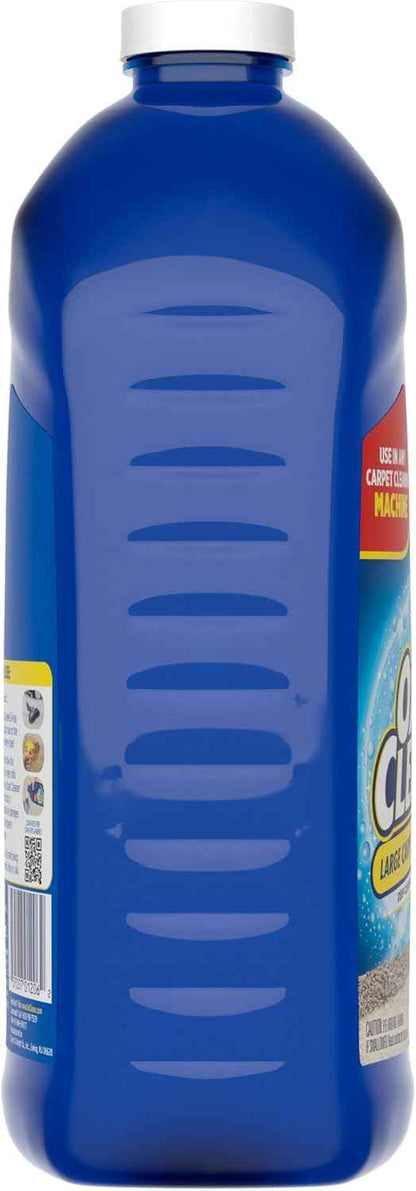 OxiClean Large Carpet Cleaner Liquid Solution for Steam Cleaning Machines, 64 fl oz