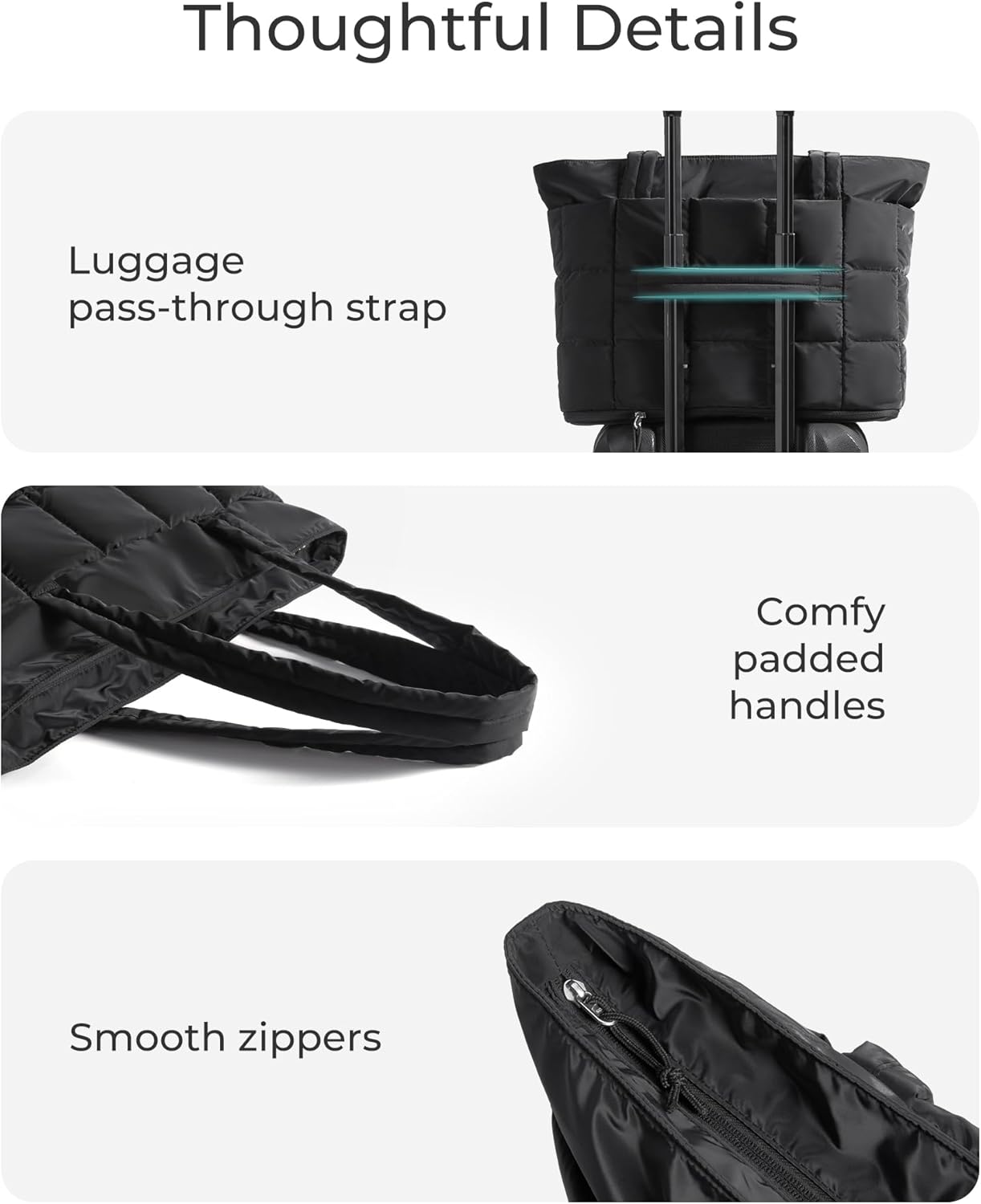 BAGSMART_Expandable_Tote_Bag_for_Women,_Puffer_Work_Tote_Handbag,_Quilted_Carry_On_Bag_for_Travel_Gym