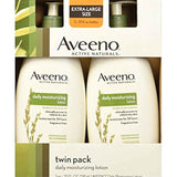 Aveeno Daily Moisturizing Body Lotion, Body Lotion for Dry Skin with Prebiotic Oat, Paraben Free, Non-Greasy, Non-Comedogenic Moisturizer