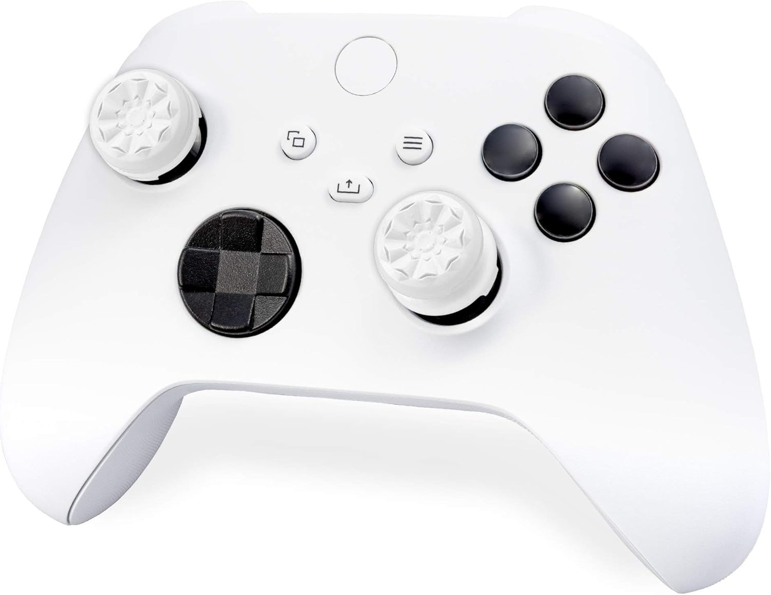 KontrolFreek_FPS_Freek_Galaxy_White_for_Xbox_One_and_Xbox_Series_X_Controller_|_Performance_Thumbsticks_|_1_High-Rise,_1_Mid-Rise_|_White