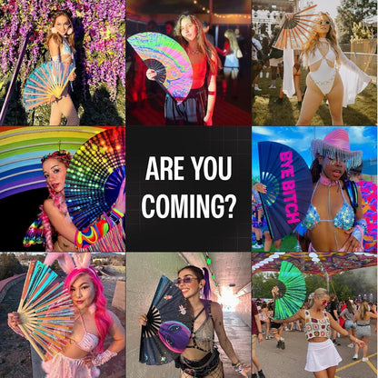 SoJourner_Bags_Rave_Fan_-_Large_Folding_Fan_-_Clack_Fan_Hand_for_Raves,_Halloween,_Burlesque,_Rainbow_Outfits_for_Women_&_Festival_Accessories