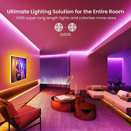 GUPUP LED Strip Lights – Birthday Gift for Teens and Young Adults, App Controlled