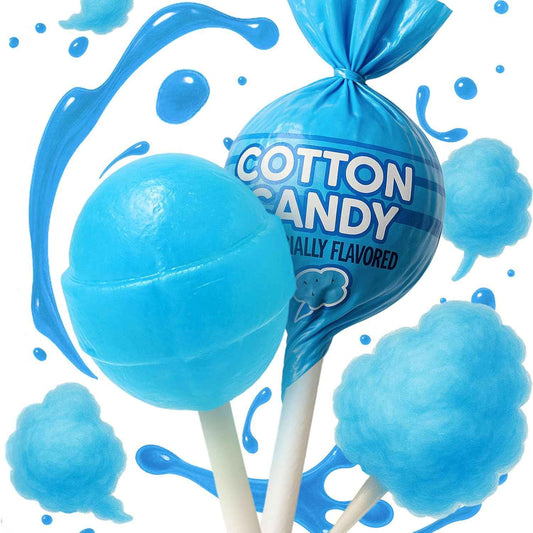 Zestix Mini Lollipop Bulk Pack – Cotton Candy Suckers for Parade Routes, Block Parties & Outdoor Festival Booths