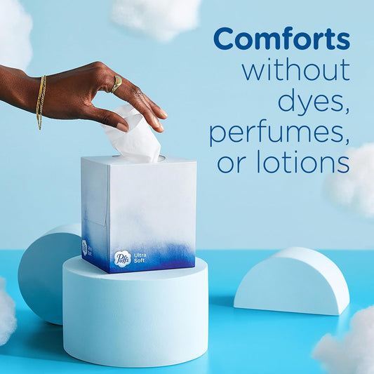 Puffs_Ultra_Soft_Facial_Tissues_-_4_Family_Size_Boxes,_124_Facial_Tissues_Per_Box,_Ideal_for_Cleaning_and_Hygiene_-_Napkin