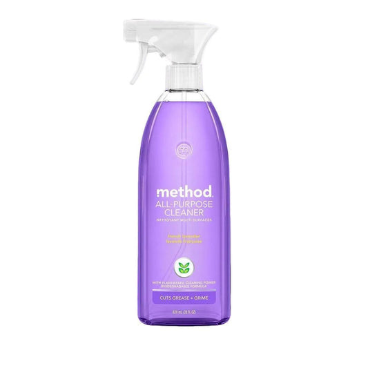 Method_All-Purpose_Cleaner_Spray,_French_Lavender,_Plant-Based_and_Biodegradable_Formula_Perfect_for_Most_Counters,_Tiles_and_More,_28_Fl_Oz