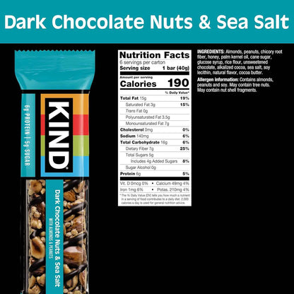 KIND Nut Bars Wellness Snack Box – Mindful Almond Snacks for Self-Care and Midday Reset