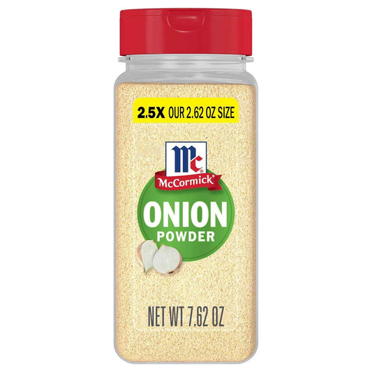 McCormick Onion Powder 7.62 oz – Weeknight Dinner Prep Spice for Busy Home Cooks