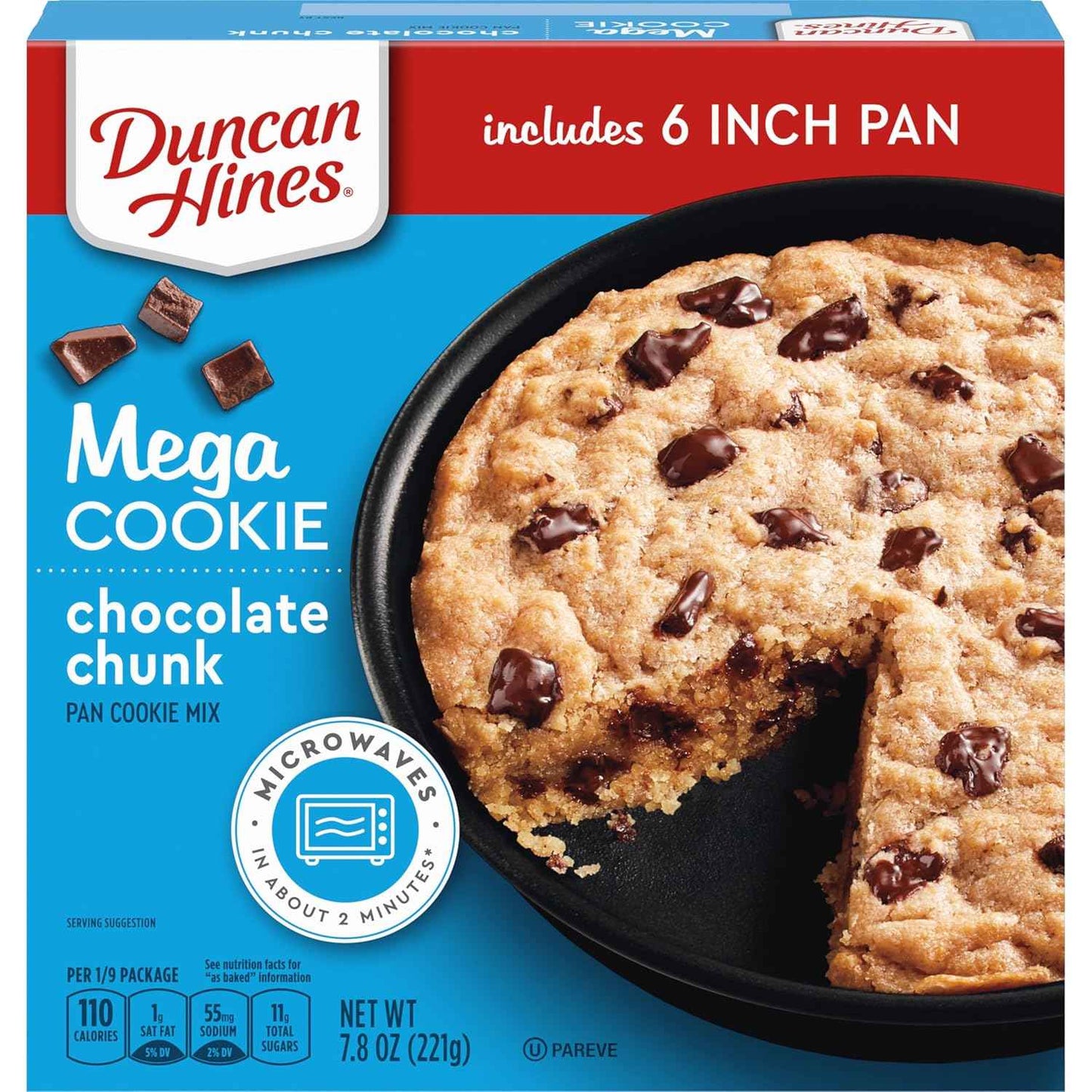 Duncan Hines MEGA Cookie Chocolate Chunk Mix – Safe After-School Snack Kids Can Make Themselves