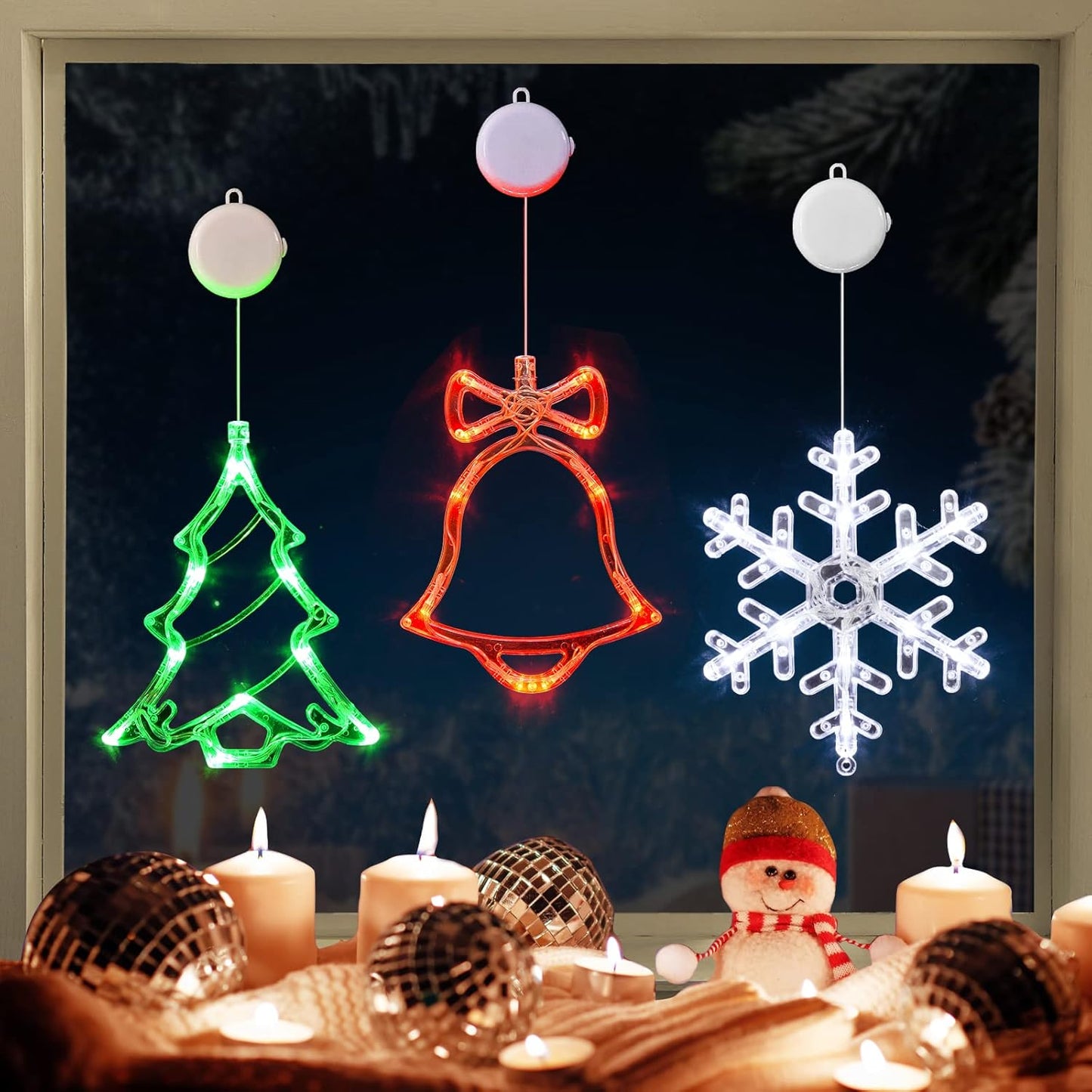 7.9-inch ornament diameter with 16-inch hanging string drop, height adjustable