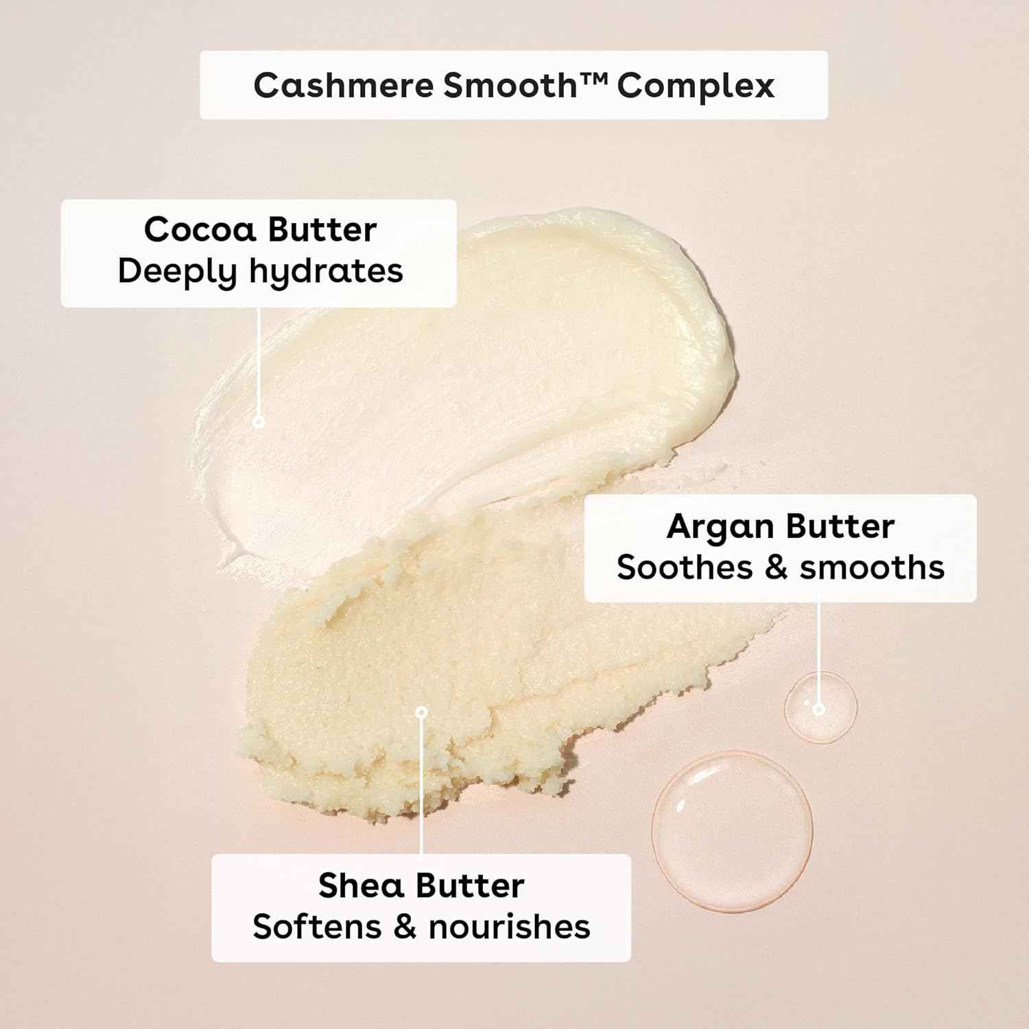 eos Cashmere Vanilla Cashmere Pre-Shave Scrub – Whipped Vanilla and Caramel Sugar Exfoliator for a Relaxing Fragrance Shower Ritual