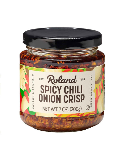 Roland Foods Spicy Chili Onion Crisp 7 oz – Clean-Ingredient Pantry Upgrade for Health-Conscious Home Cooking