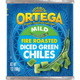 Ortega Diced Green Chiles, Mild, 7 oz — Quick Weeknight Pantry Staple for Busy Home Cooks