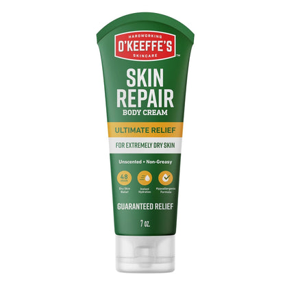 7 oz squeeze tube with concentrated body cream formula