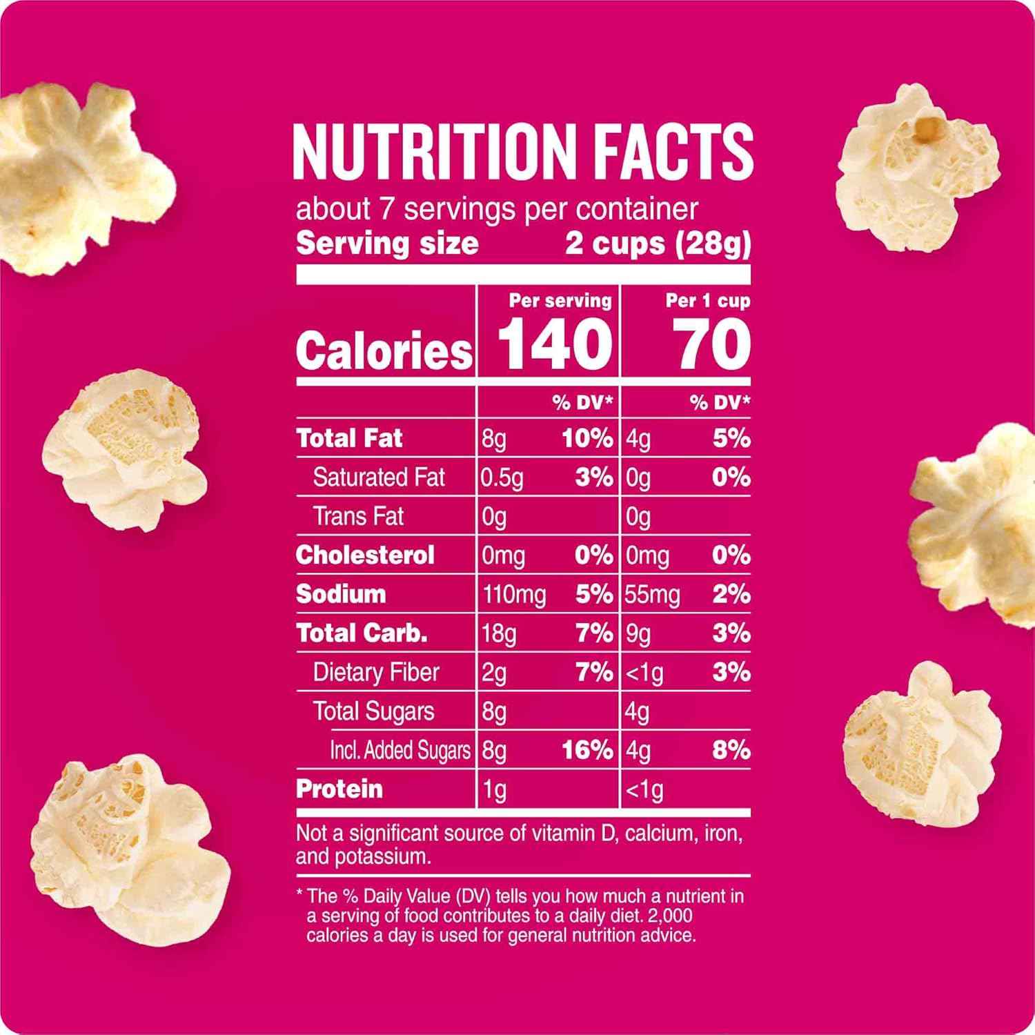 Angie's Boomchickapop Popcorn – 70-Calorie Pantry Snack for Guilt-Free Wellness Routines
