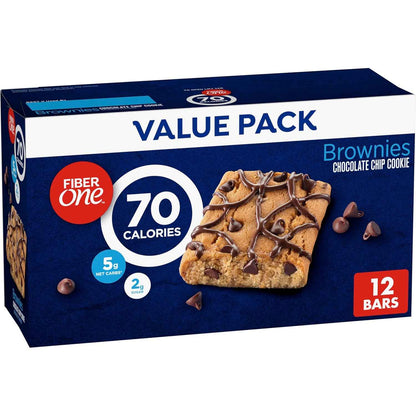 Fiber One 70 Calorie Brownies – Clean-Label Treat for Intentional Eating, 2g Sugar Bars