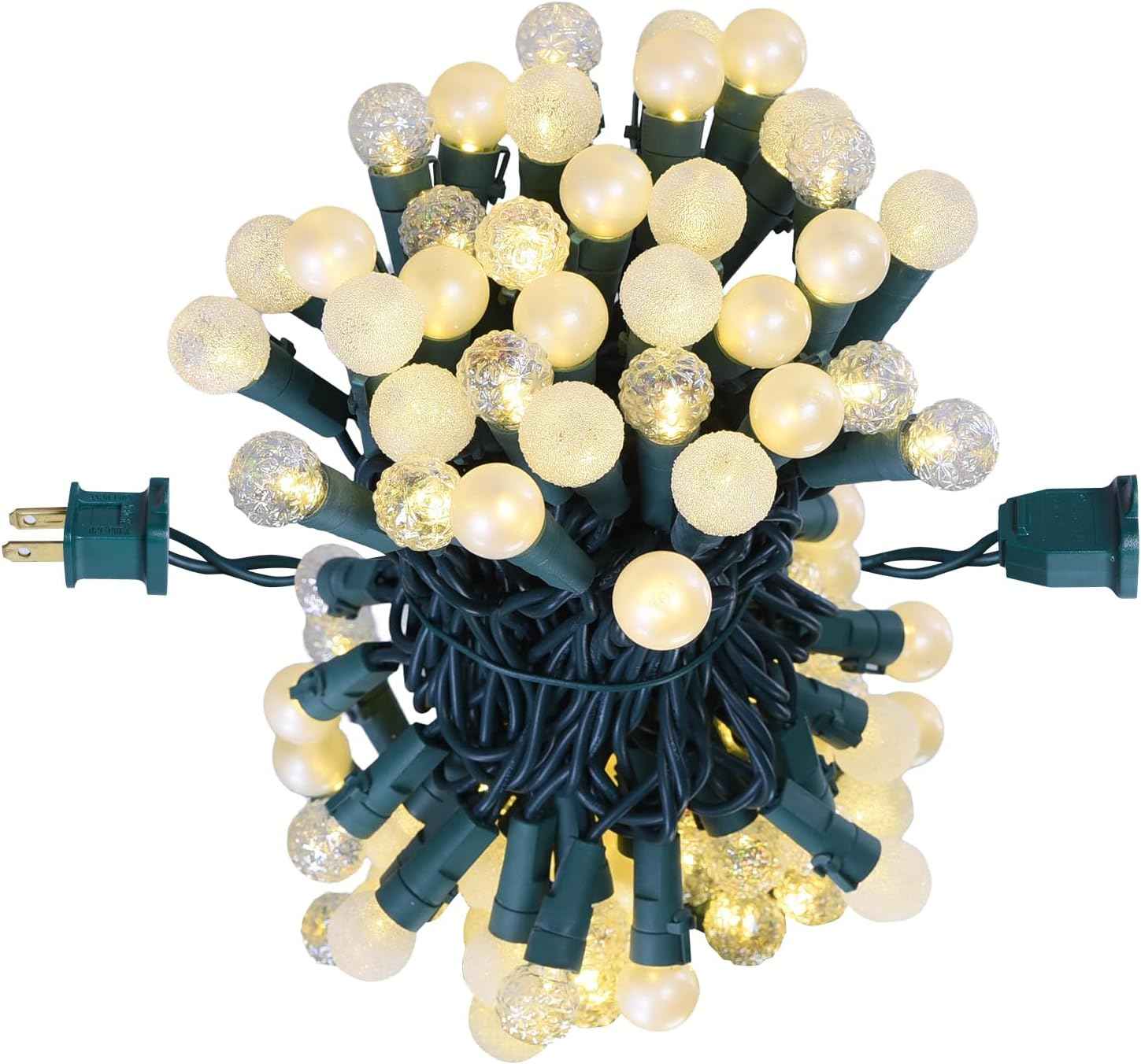 LYCKLIG Globe String Lights – Thoughtful Birthday Gift for Her, Warm White Glass Globe Fairy Lights for Home Decor Lovers