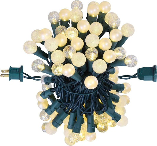 LYCKLIG Globe String Lights – Thoughtful Birthday Gift for Her, Warm White Glass Globe Fairy Lights for Home Decor Lovers