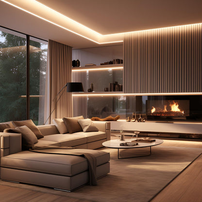 COB_LED_Strip_Lights_Daylight_White/Warm_White/Neutral_White_16.4ft/32.8ft_High_CRI_95Ra+_Super_Bright,Flexible_Tape_Lights_for_Bedroom,Mirror,Kitchen_Cabinet,_Living_Room(Power_Supply_Not_Included)