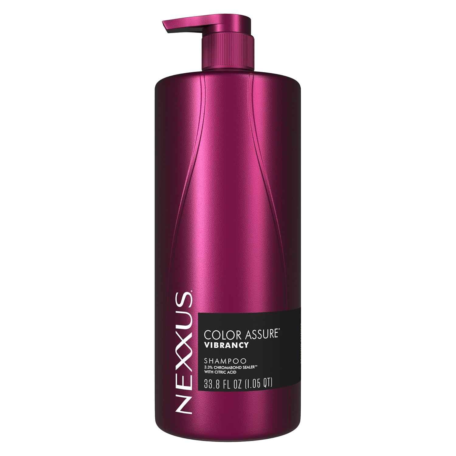 Nexxus Color Assure Shampoo for Vibrancy for Color Treated Hair Powered by Chromabond Sealer with Citric Acid