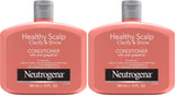 Neutrogena Exfoliating Healthy Scalp Clarify & Shine Conditioner for Oily Hair and Scalp, Anti-Residue Conditioner with Pink Grapefruit, Paraben & Phthalate-Free, Color-Safe, 12oz