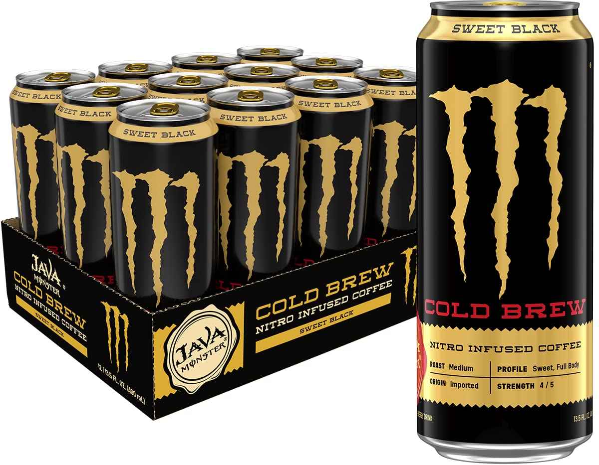 Java Monster, Coffee + Energy Drink, 15 Ounce