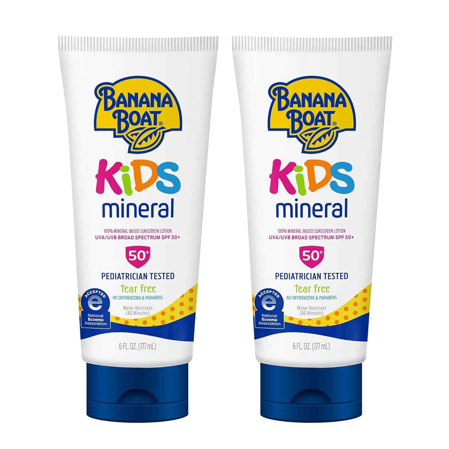 Banana Boat 100% Mineral Kids Sunscreen Lotion | Banana Boat Mineral Sunscreen for Kids, Childrens Sunblock