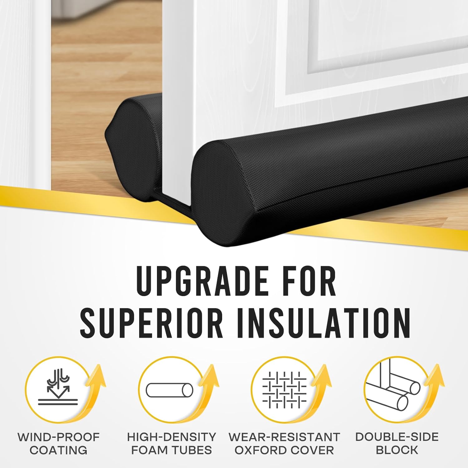Comfyanno_Under_Door_Draft_Stopper_-_Bottom_Door_Gap_Filler_&_Seal_-_Fits_30”_to_36”_Door,_Block_Cold_Air,_Noise,_Sound,_Wind,_Bugs,_Easy_to_Install,_Double_Side_Block,_No_Adhesive,_Black