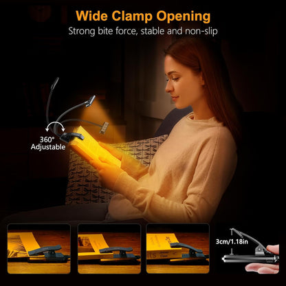 Gritin_19_LED_Rechargeable_Book_Light_for_Reading_in_Bed_with_Memory_Function-_Eye_Caring_3_Color_Temperatures,Stepless_Dimming_Brightness,80_Hrs_Runtime_Lightweight_Clip_on_Light_for_Book_Lovers
