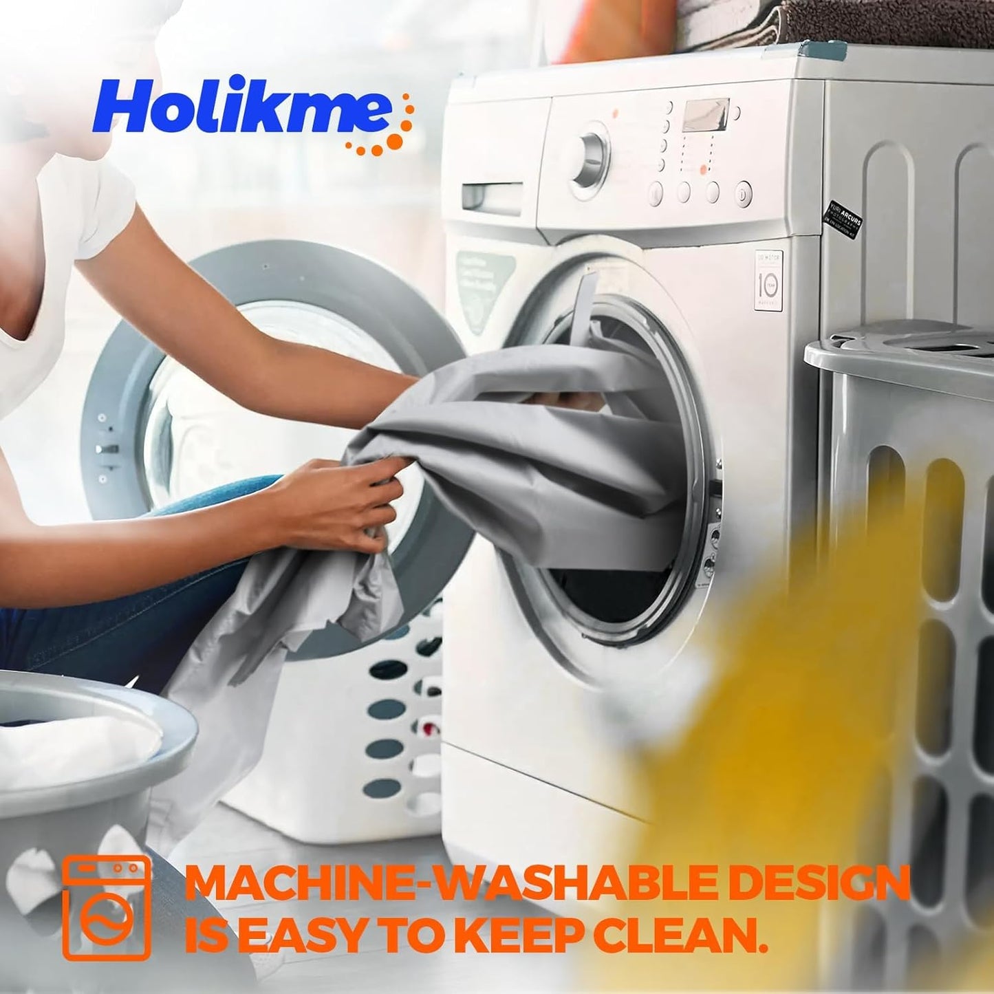 Holikme_Door_Draft_Stopper_Door_Sweep_Weather_Stripping_Noise_Blocker_Window_Breeze_Blocker_Adjustable_Draft_Door_Closers,_Grey