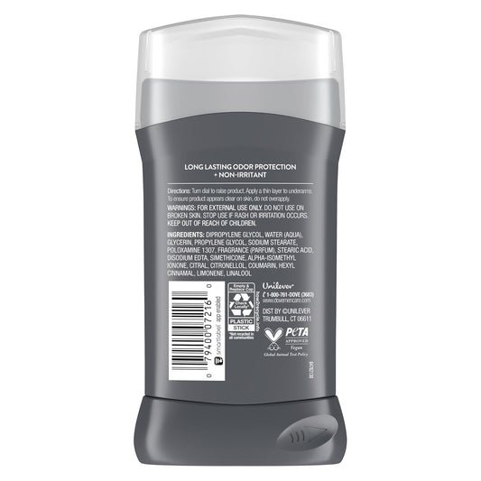DOVE_MEN_+_CARE_Deodorant_Stick_for_Men_Clean_Comfort_4_Count_Aluminum_Free_72-Hour_Odor_Protection_Mens_Deodorant_with_1/4_Moisturizing_Cream_3_oz_(Pack_of_4)