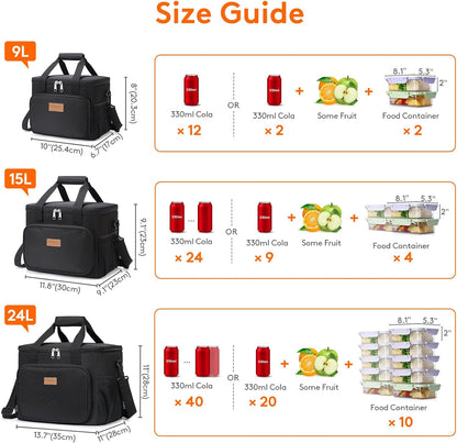 Lifewit_Medium_Lunch_Bag_Insulated_Lunch_Box_Soft_Cooler_Cooling_Tote_for_Adult_Men_Women,_Black_12-Can_(9L)