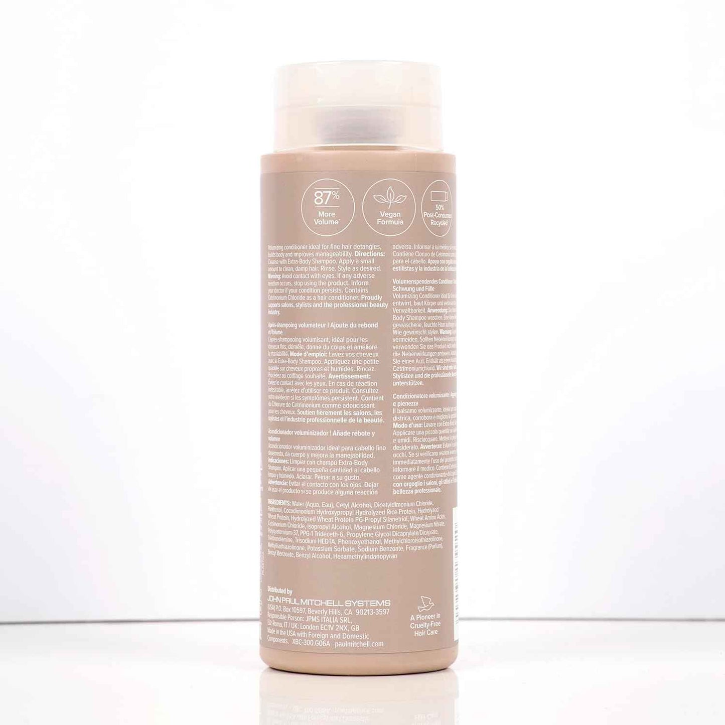 Paul Mitchell Extra-Body Conditioner, Adds Bounce + Fullness, For Fine Hair