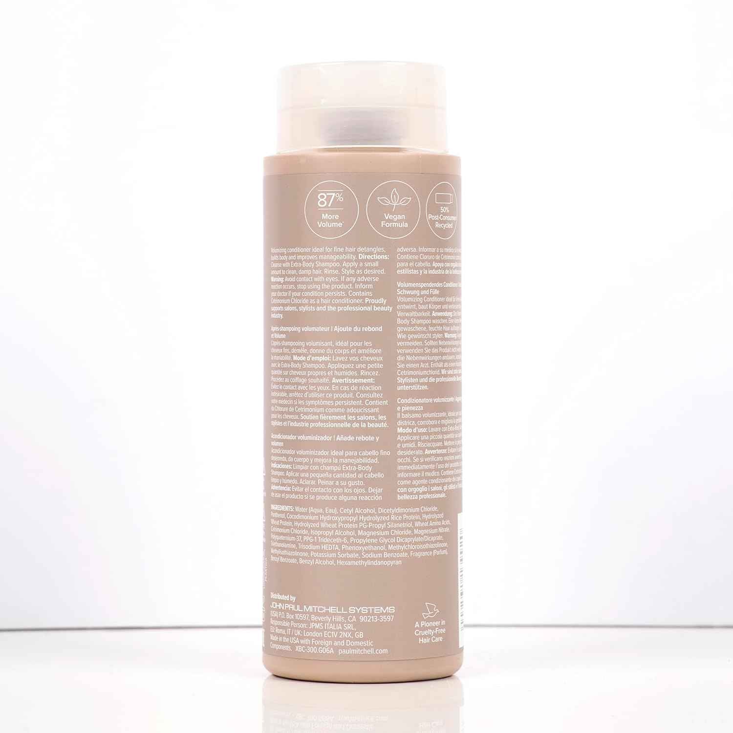 Paul Mitchell Extra-Body Conditioner, Adds Bounce + Fullness, For Fine Hair