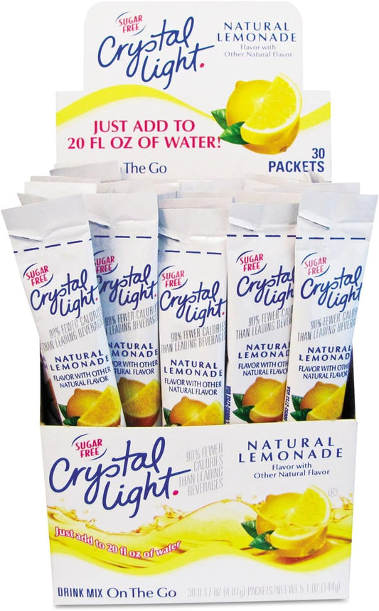 Crystal_Light_Products_Crystal_Light-Flavored_Drink_Mix,_Lemonade,_30-_0.17_oz_Packets_beverage,_PACK_OF_1