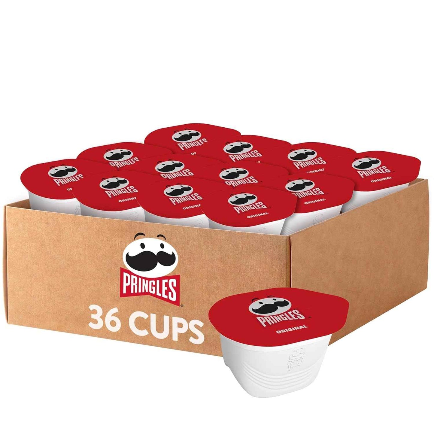 Pringles Potato Crisps Chips, Lunch Snacks, On-the-Go Snacks, Original