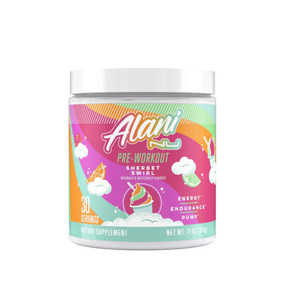 Alani Nu Pre Workout Powder | Amino Energy Boost | Endurance Supplement | Sugar Free | 200mg Caffeine | L-Theanine, Beta-Alanine, Citrulline | 30 Servings