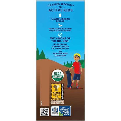 Zbar - Chocolate Brownie - Soft-Baked Energy Snack Bars - Non-GMO - 11g Whole Grains - USDA Organic Granola Bars (12 Pack)