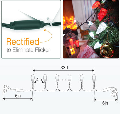 Brizled_Red_&_White_Christmas_Lights,_33ft_50_LED_Faceted_C9_String_Outdoor,_Connectable_Christmas_Tree,_UL_Certified_Indoor_Xmas_Waterproof_for_House_Roof_Party_Decor